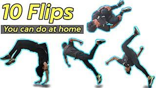 Best Top 10 Easiest Flips - Anyone can do it 