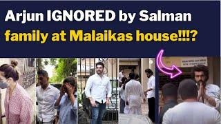 Arjun IGNORED by Salman family at Malaika's house!!!?