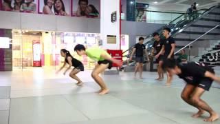 Judo & Muay Thai Exchange - Frog Jump Back