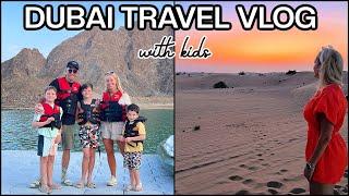 WE'RE IN DUBAI! ️️ FAMILY TRAVEL VLOG + NOT WHAT I EXPECTED!  Emily Norris AD