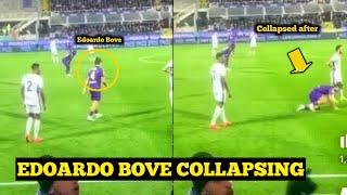 Video of Fiorentina player Edoardo Bove Collapsing onthe Pitch vs Inter Milan