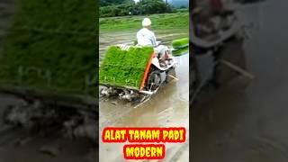 Mesin Tanam padi. #tanampadi #traktorsawah #traktor .
