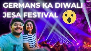 Diwali in Germany!! Lichterfest: Germany's light festival!! Indian vlogger in Germany 