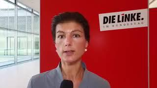 Gutes Statement der Sarah Wagenknecht