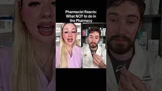 DON’T DO THIS AT THE PHARMACY #pharmacist #pharmacy #pharmacytechnician #retailpharmacy #shorts