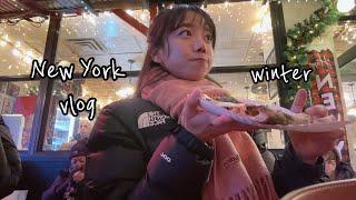 new york winter vlog | where to go, what to do, best food spots