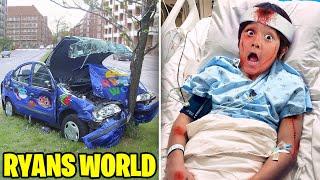 Ryans World ALMOST DIED in a Car Crash... (VERY SAD)