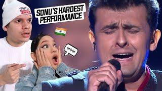 SONU NIGAMS most INTRIGUING PERFORMANCE... Latinos react to ICONIC Sonu Nigam Live TV Show