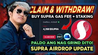 Supra Update FREE AIRDROP How to Withdraw Claim