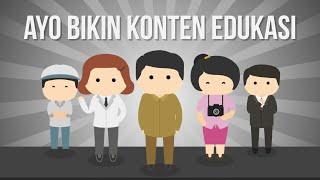 Yuk Ikutan 'Banjirin' Internet Dengan Konten Edukasi