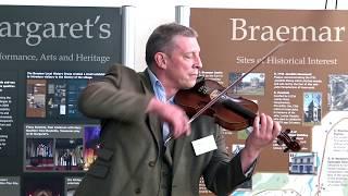 Beautiful Scottish fiddle from Paul Anderson for 'friends of St Margarets' in Braemar April 2019