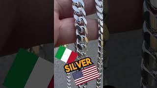 ITALY vs USA! Comment Below! Who Makes A Better Miami Cuban Link Chain? Available @HARLEMBLING