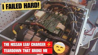 Nissan Leaf On Board Charger (OBC) teardown