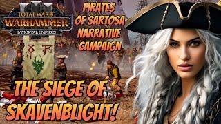 ASSAULT ON SKAVENBLIGHT! Aranessa Saltspite Modded Lets Play Campaign I Total War Warhammer 3