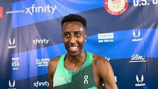 Yared Nuguse wants to make 1500m final fast at Olympic Trials