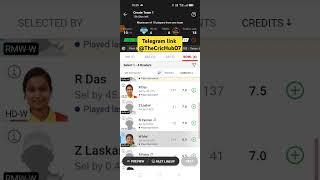 HD-W vs RMW-W Dream11 Prediction | Bengal T20 Woman's pro league 2024 | Dream11 Team Today