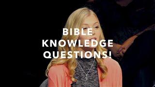 Bible Knowledge Questions!!