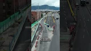 Entregamos el puente vehicular norte en la av. Primero de Mayo con cra. 68 