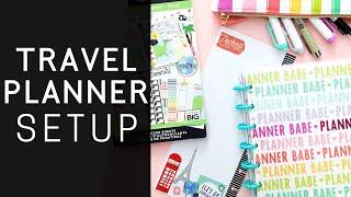 TRAVEL PLANNER SETUP | 5 Planners In One