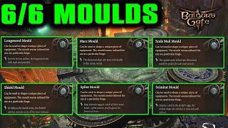 All Mould Locations Guide - 6/6 Moulds Map - Adamantine Forge - Baldur's Gate 3