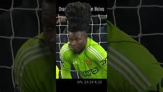 Onana and penalty from Wolves