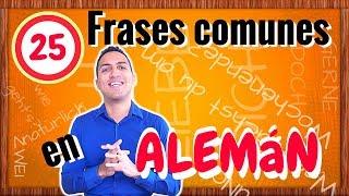 25 frases comunes en ALEMAN para una conversación del día a día - Princpiantes