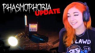 New Update First Reactions - New Items, Graphics, Ghosts | Phasmophobia