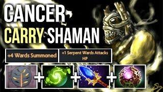 Imba Shadow Shaman Carry! Next Level Gameplay with Scepter and Refresher by Demon WTF Dota 2