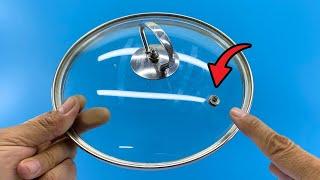 Many People Don't Know This Secret Of The Pan Lid!  Best Antenna