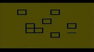 Connect 4 Type Game   Atari 800xl