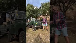 Land Rover Series I de 1948: el primer TT civil de la historia #shorts