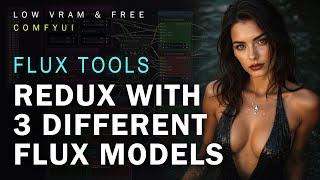 REDUX WITH ALL FLUX MODELS - Flux Dev, Pixelwave & Lumiere (Multiple Style Images Workflow ComfyUI)