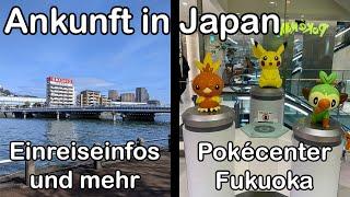 Erste Nacht im Futonbett - Japan Einreise & Mietwagen + Pokécenter Fukuoka - Weltreise Vlog 078