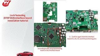 Yanhua Mini ACDP Module 34 MQB D70F3426-A Interface Board Installation- OBDII365