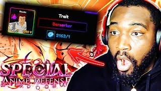 Getting Overpowered in this NEW Anime Tower defense Special anime Tower defense Noob to Pro