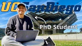 DAY IN MY LIFE AS A UC SAN DIEGO PHD STUDENT [UCSD VLOG] | Classes, Research, and UCSD Campus