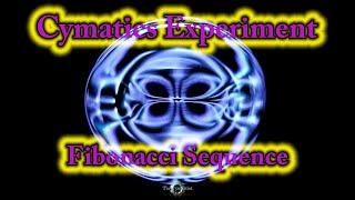 CYMATICS-CIMATICA-CYMATIC: Experiment 24 (Fibonacci Sequence)