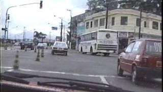 0209 Rodovia Anchieta e cidade de Santos em 1988