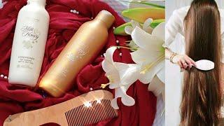 Oriflame Milk & Honey Gold Shampoo and Conditioner Full Review and Demo by /Mystylemyway