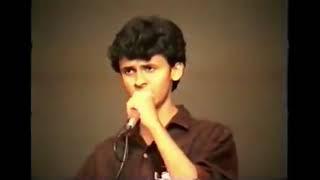 Young Sonu Nigam Performing Raat Ke Humsafar  30th July, 1989