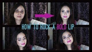 Bold Lipstick Makeup Tutorial | Food.Glam.Life