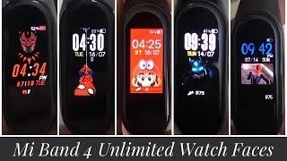 Mi Band 4 Custom Watch Faces IOS