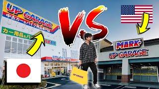 US VS JAPANESE UP GARAGE!! Car Parts Shopping in Japan!