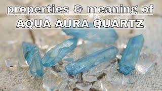 Aqua Aura Quartz Meaning Benefits and Spiritual Properties