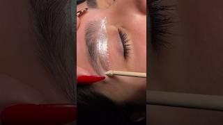 Eyebrows Shap with wax  #trending #beauty #fashion #shorts