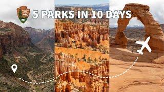 5 Utah National Parks in 10 Days