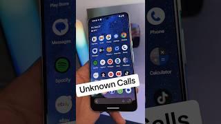 How to Block spam calls or unknown numbers.   #phonetips #samsung #androids #calls