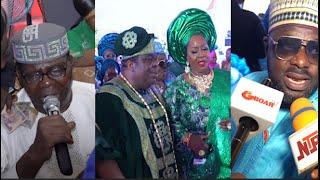 Muka Ray,Ooni Of Ife Wife At Amb.Raffy Bell,Who Has 400 Workers In USA While Ebenezer Obey Preforms