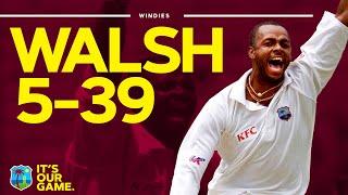 One of The Greats! | Courtney Walsh Takes 5-39 vs Australia | Windies Cricket