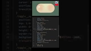 Toggle Animation CSS face  #coding #frontend #programming #softwaredeveloper #cssanimations